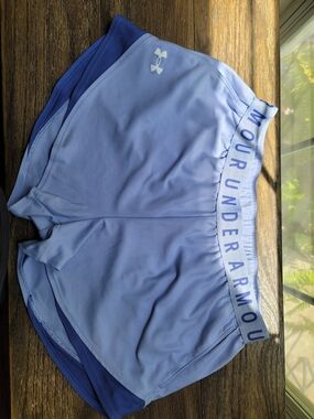 Under Armour Lavender Performance Running Shorts